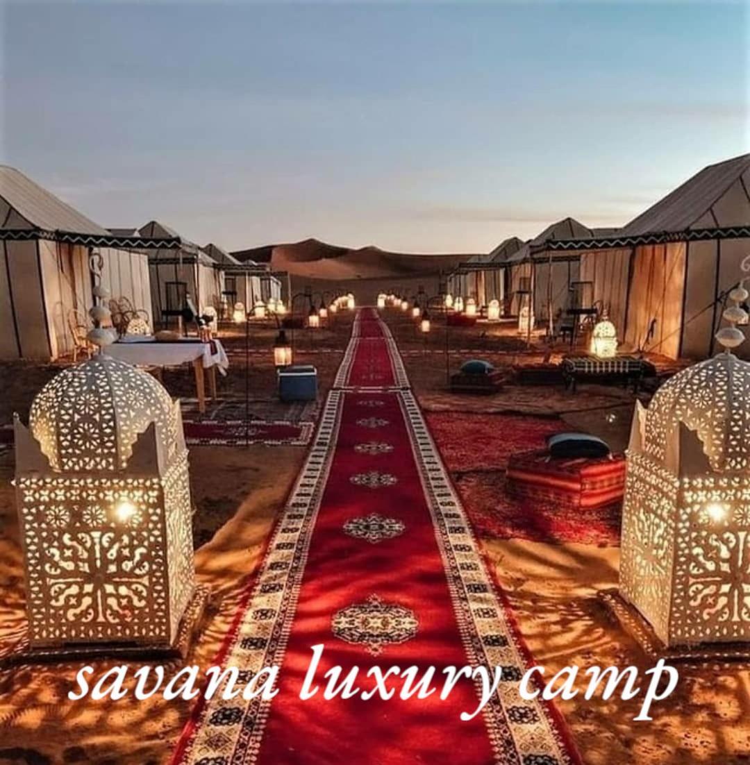 Savanna Dunes Luxury Camp Merzuga Kültér fotó